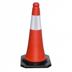 Reflectant cone natural rubber 75 cm
