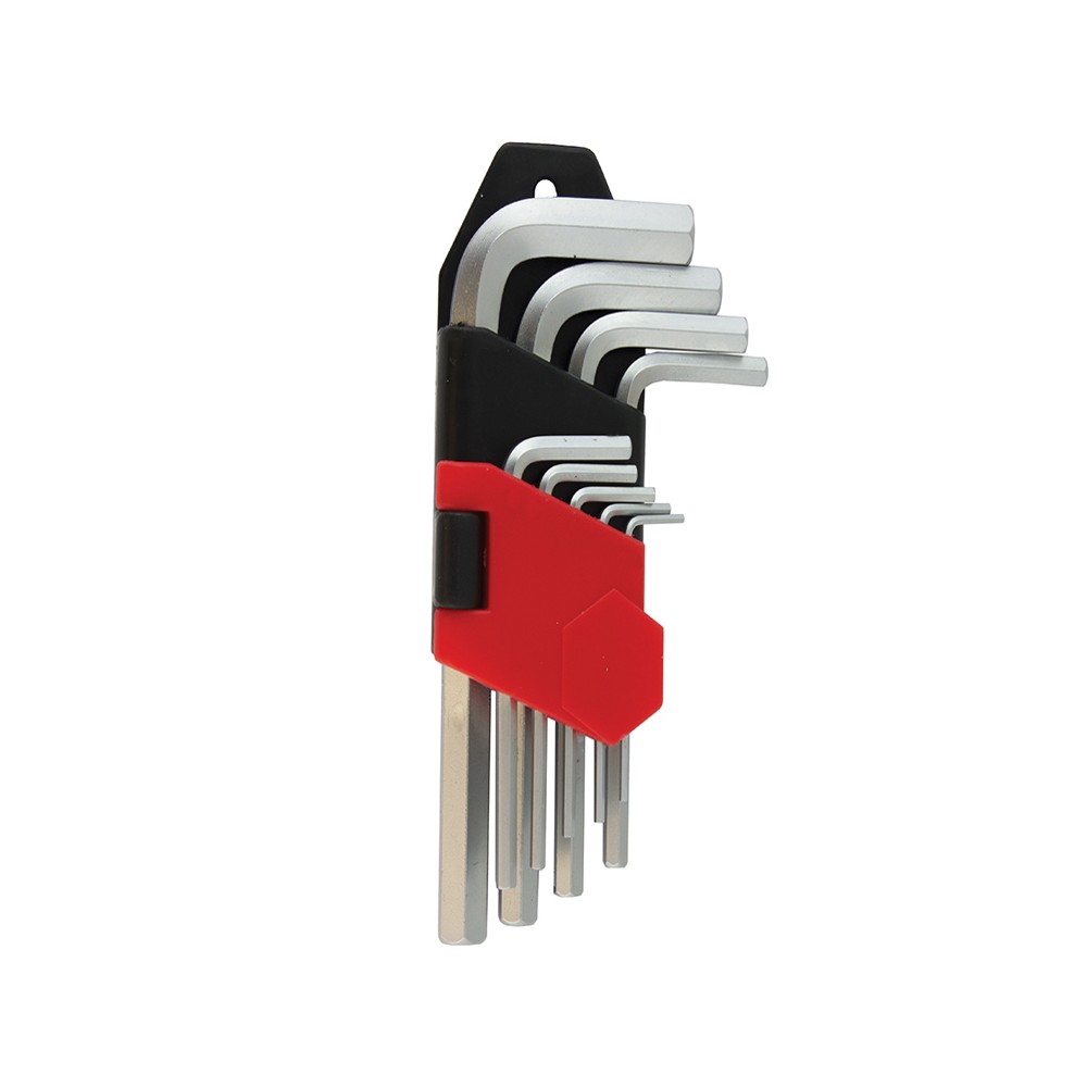 TX50 Chrom-Vanadium-Stahl 9-teilig Set Winkelschlüssel Torx-Schlüsselsatz TX10 